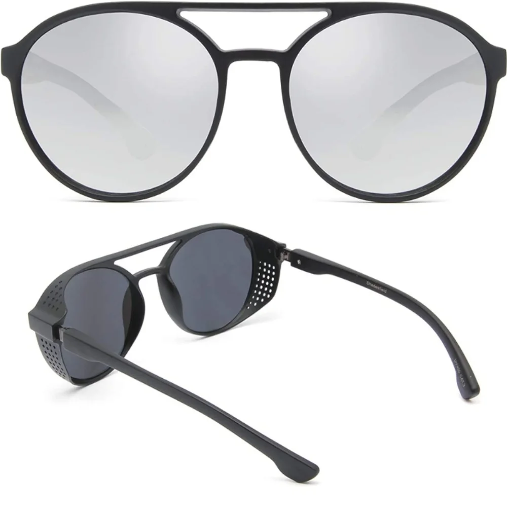 100% UV400 Steampunk Sunglasses
